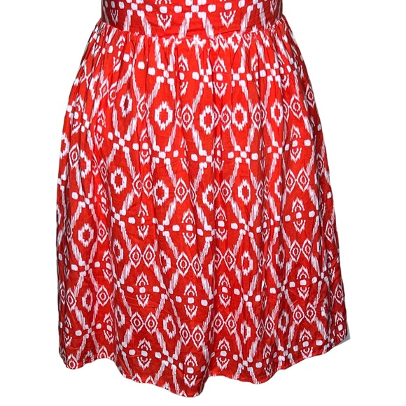 Everly Women’s Racerback Ikat Print Dress With Side & Back Cutouts Small… - Picture 3 of 16